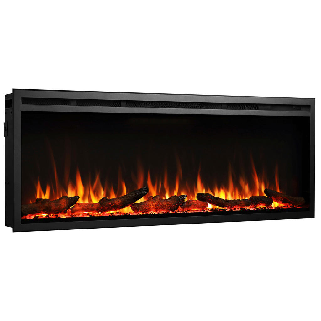 Balderia Elektrischer-Kamin Atlanta EF287B schwarz B/H/L: ca. 14,7x48x127 c günstig online kaufen