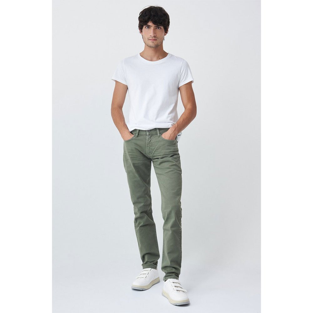 Salsa Jeans 125643-522 / Slim Color S-repel Jeans 31 Green günstig online kaufen