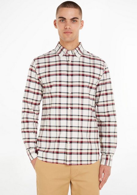 Tommy Hilfiger Karohemd "SMALL GLOBAL STRIPE CHK RF SHIRT" günstig online kaufen