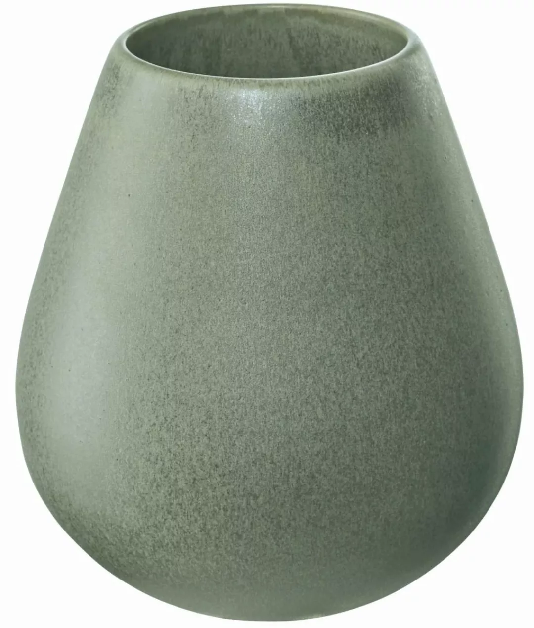 Vase  Ease ¦ grün ¦ Steingut ¦ Maße (cm): H: 18  Ø: 9 Accessoires > Vasen - günstig online kaufen