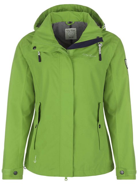 Dry Fashion Funktionsjacke Damen Outdoor-Jacke Norderney Wasserdicht mit ge günstig online kaufen