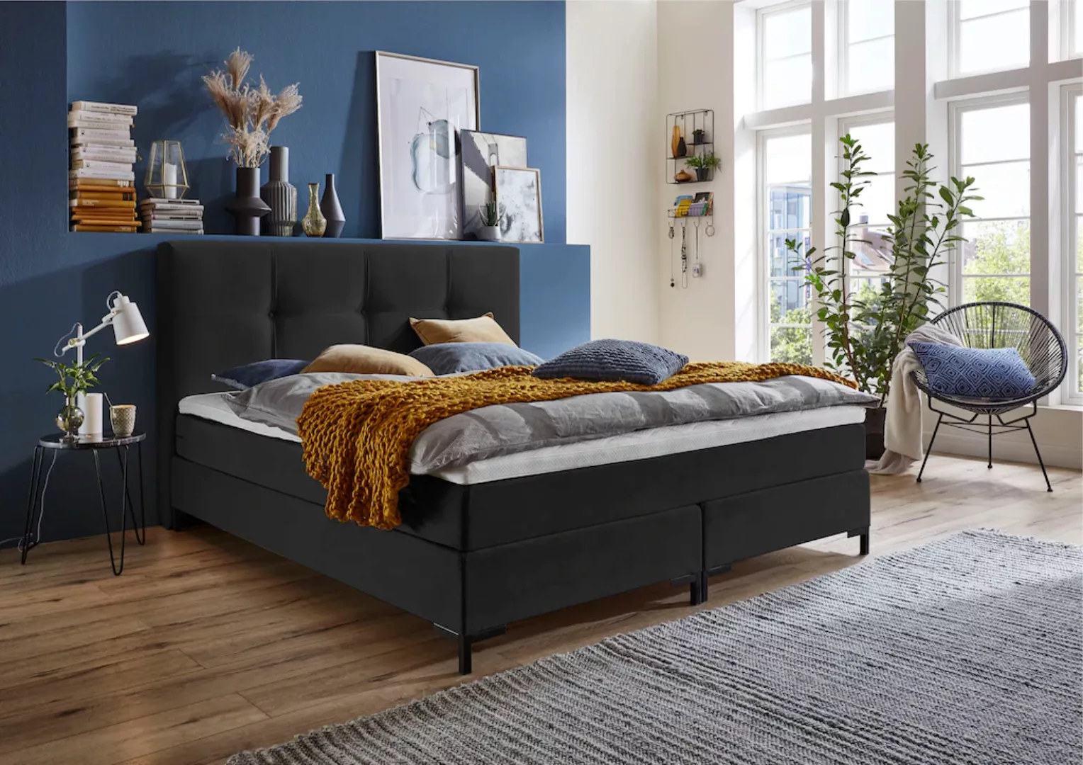 ATLANTIC home collection Boxspringbett "Romy" günstig online kaufen