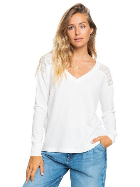 Roxy Langarmshirt ROXY Langarmshirt Candy Clouds weiß XXL günstig online kaufen