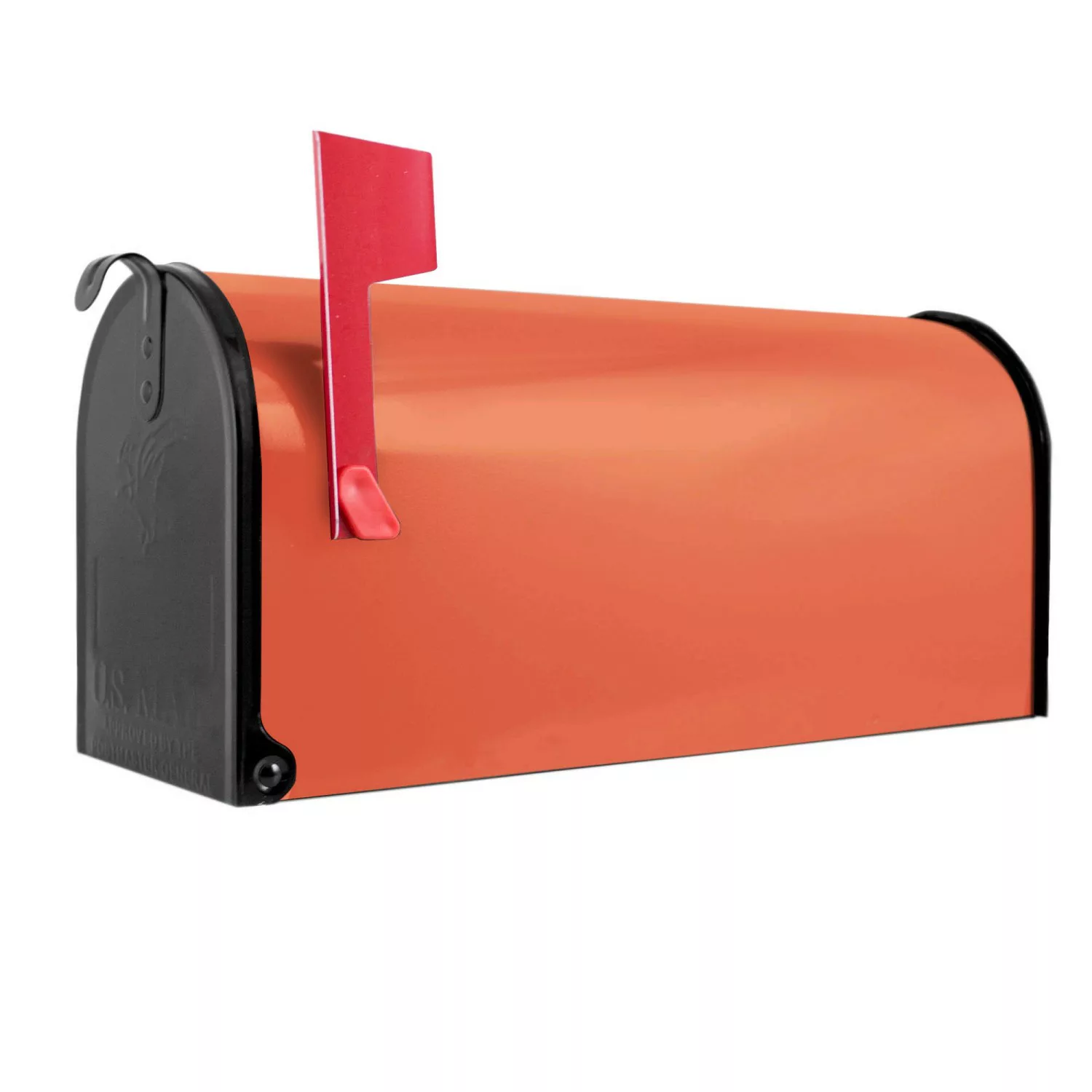 Banjado Amerikanischer Briefkasten Schwarz 48x22x16cm US Mailbox Letterbox günstig online kaufen