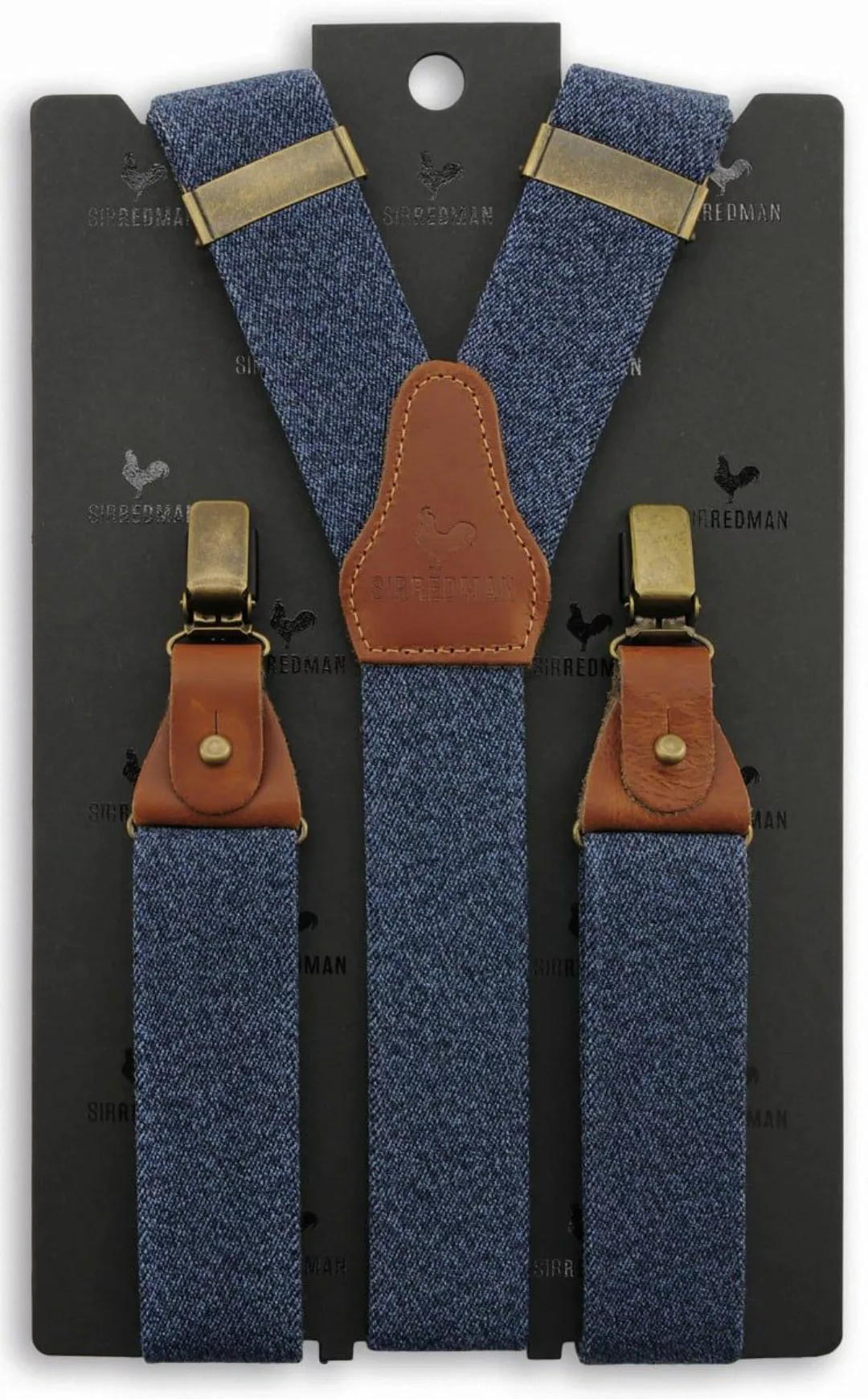 Sir Redman Luxus Hosenträger Essential Indigo - günstig online kaufen