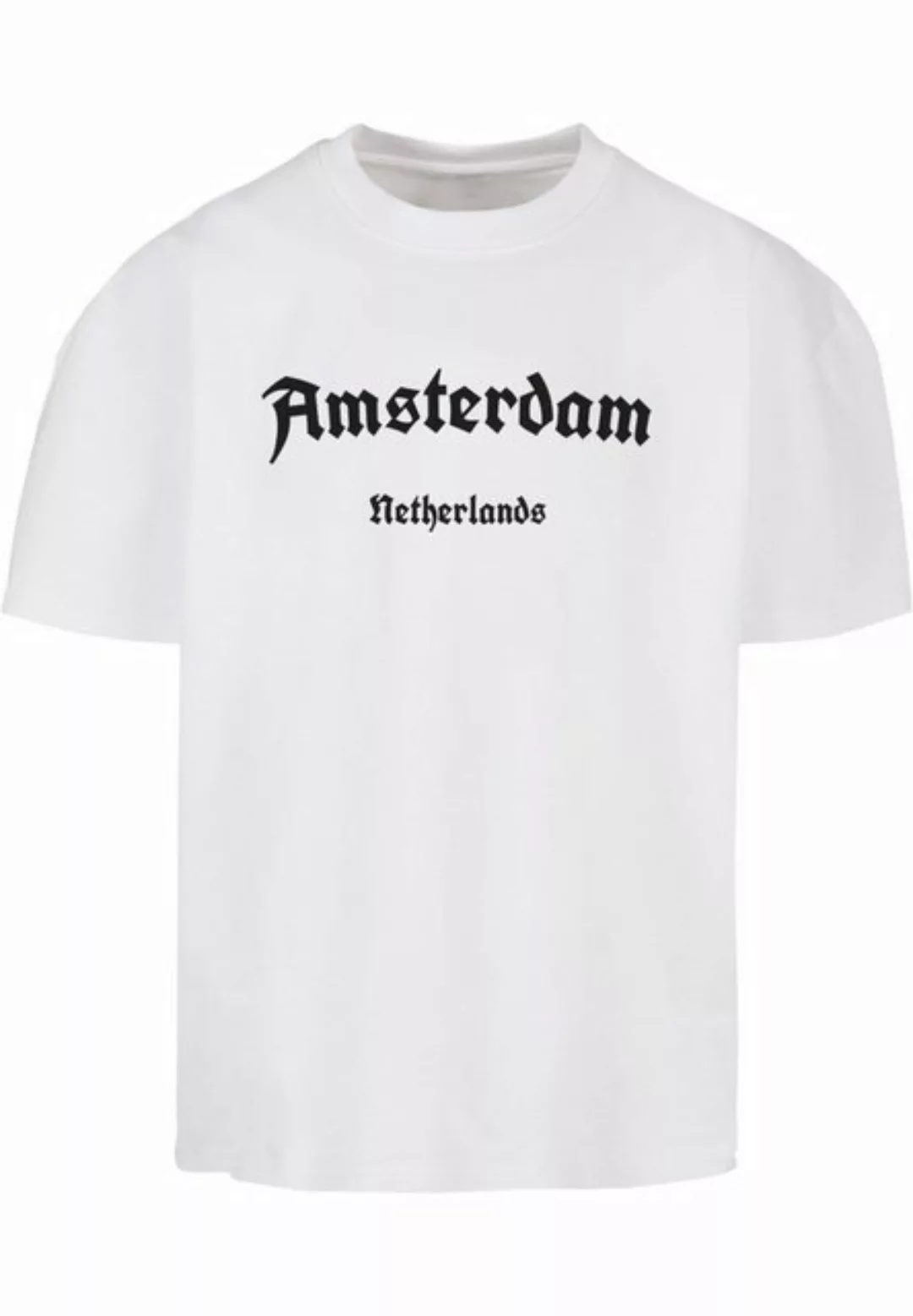 Merchcode T-Shirt Merchcode Herren Amsterdam Ultra Heavy Cotton Box T-Shirt günstig online kaufen