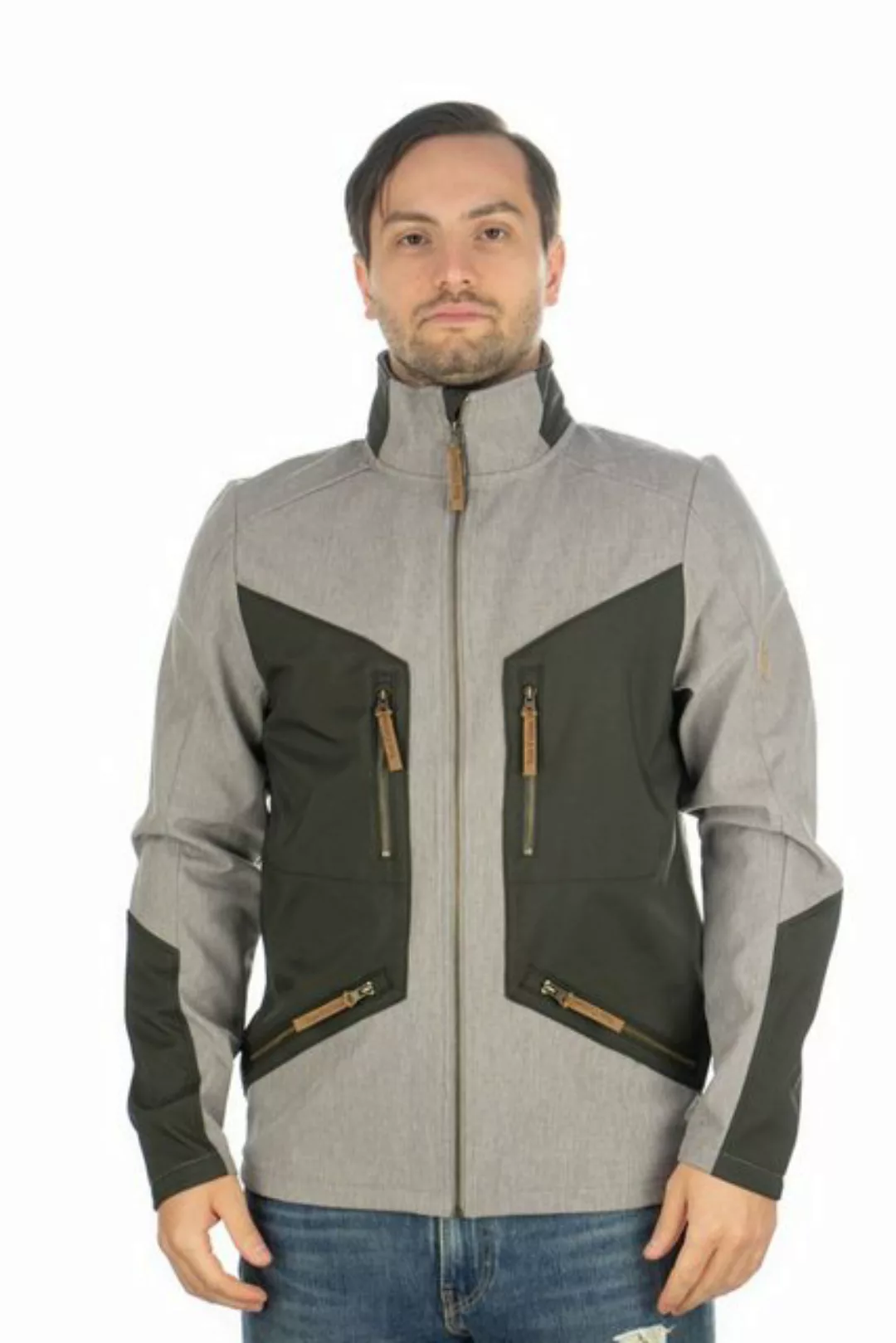 Tom Collins Softshelljacke Gnoyod Herren Outdoorjacke mit Tom Collins-Stick günstig online kaufen