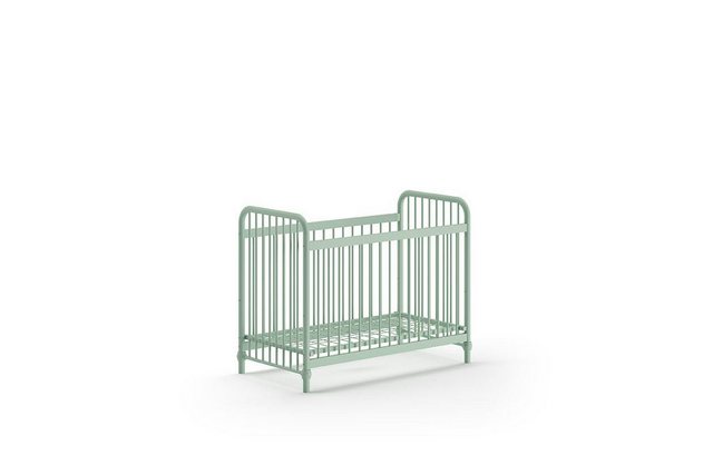 58 aufm Kessel Bettgestell Babybett Kay 131x71x102 Metallbett Gitterbett Me günstig online kaufen