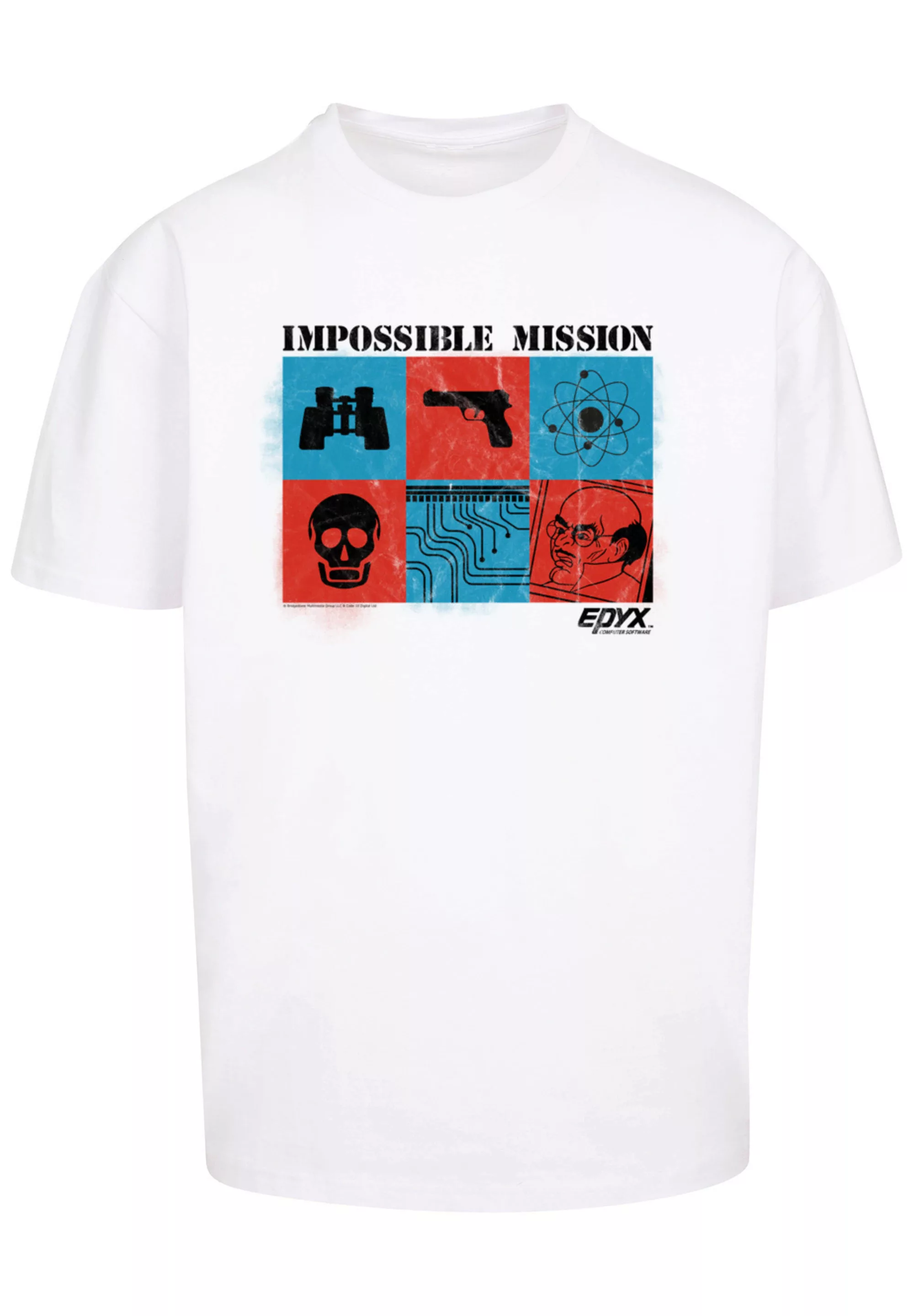 F4NT4STIC T-Shirt "Impossible Mission Retro Gaming SEVENSQUARED", Print günstig online kaufen