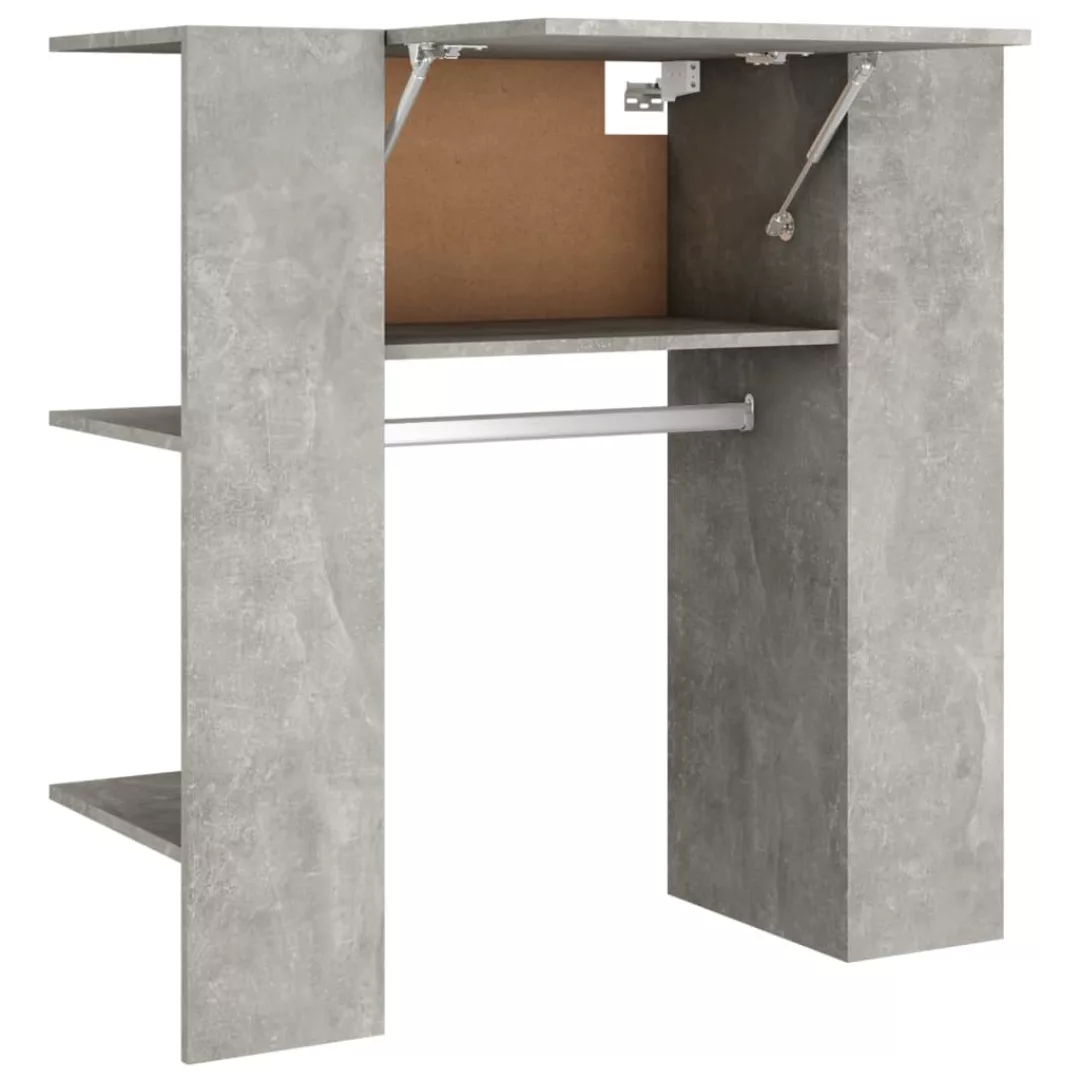 Vidaxl Flurschrank Betongrau 97,5x37x99 Cm Holzwerkstoff günstig online kaufen