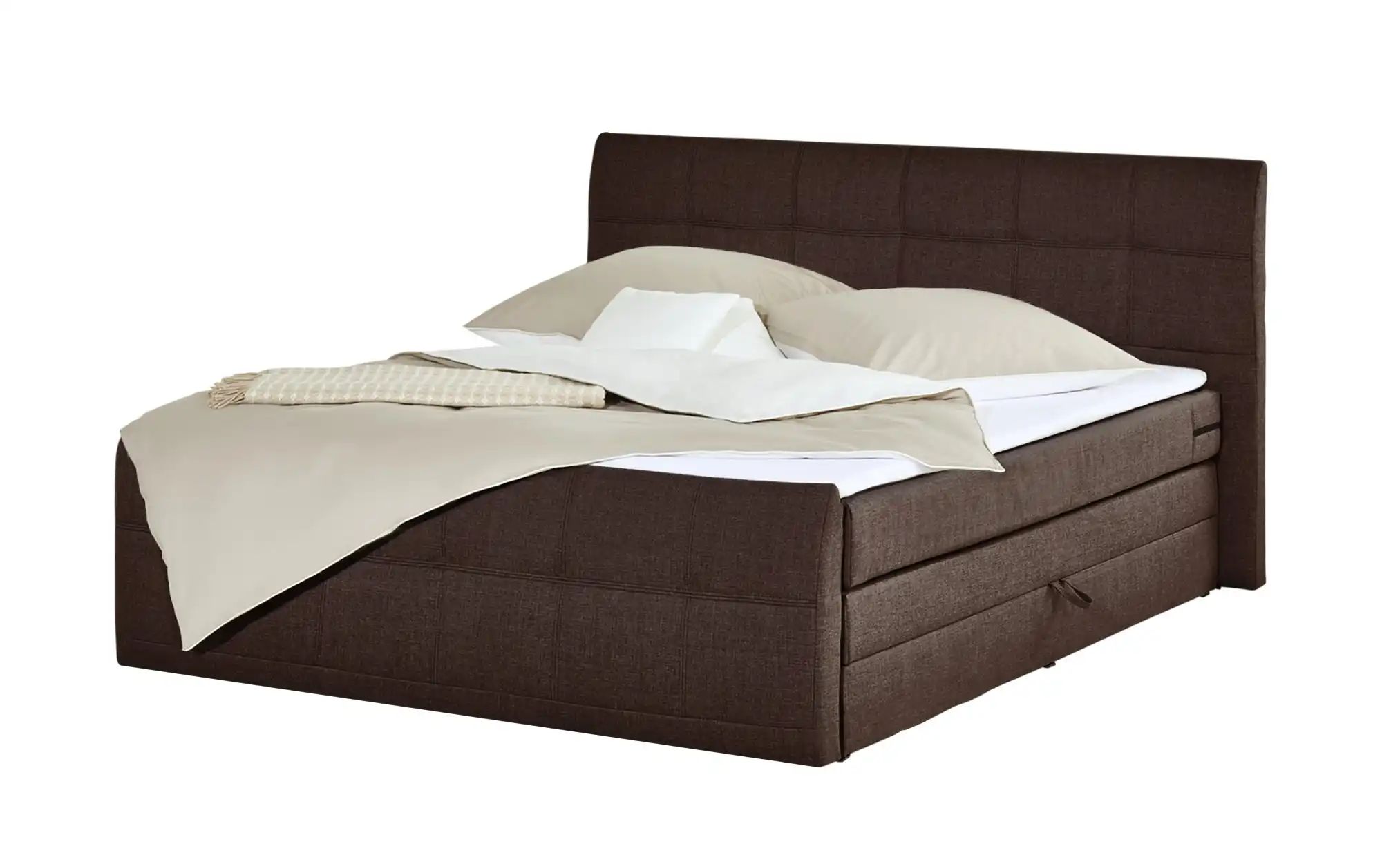 Boxspringbett mit Bettkasten Earl ¦ braun ¦ Maße (cm): B: 200 H: 110 Betten günstig online kaufen