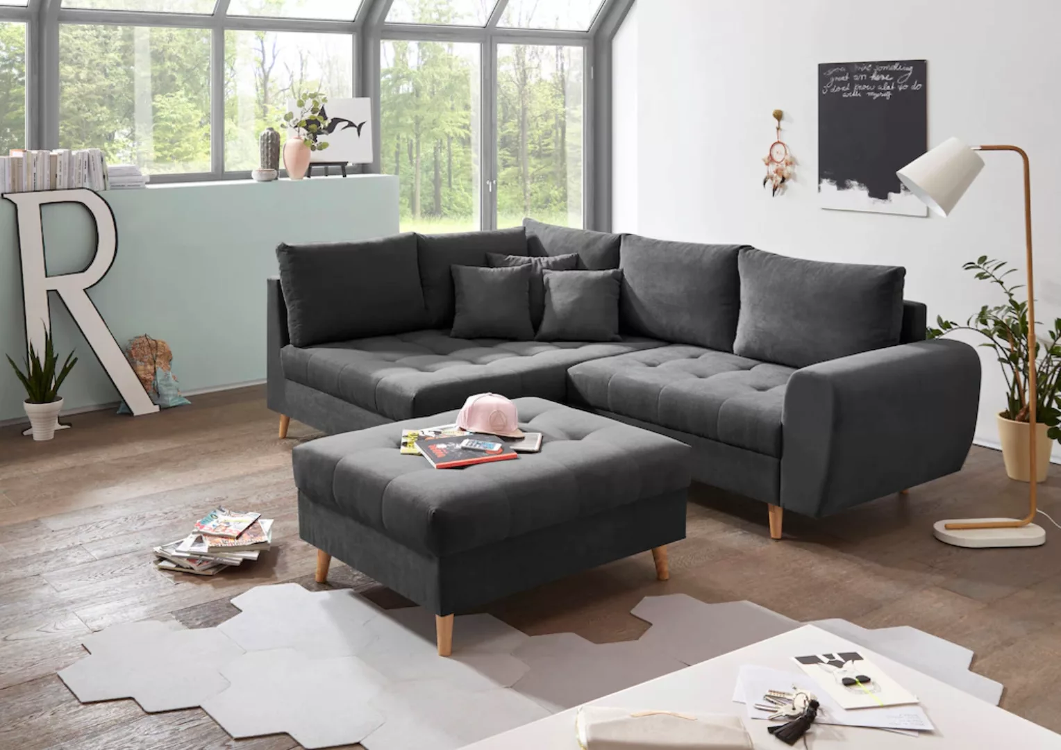 ED EXCITING DESIGN Ecksofa "Alice", (Set) günstig online kaufen