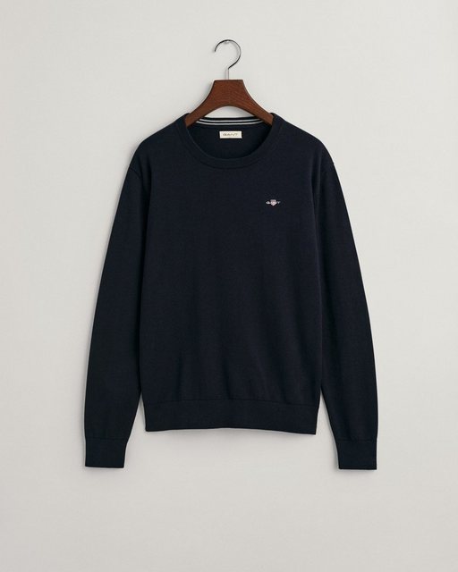 Gant Strickpullover SHIELD CLASSIC COTTON C-NECK günstig online kaufen