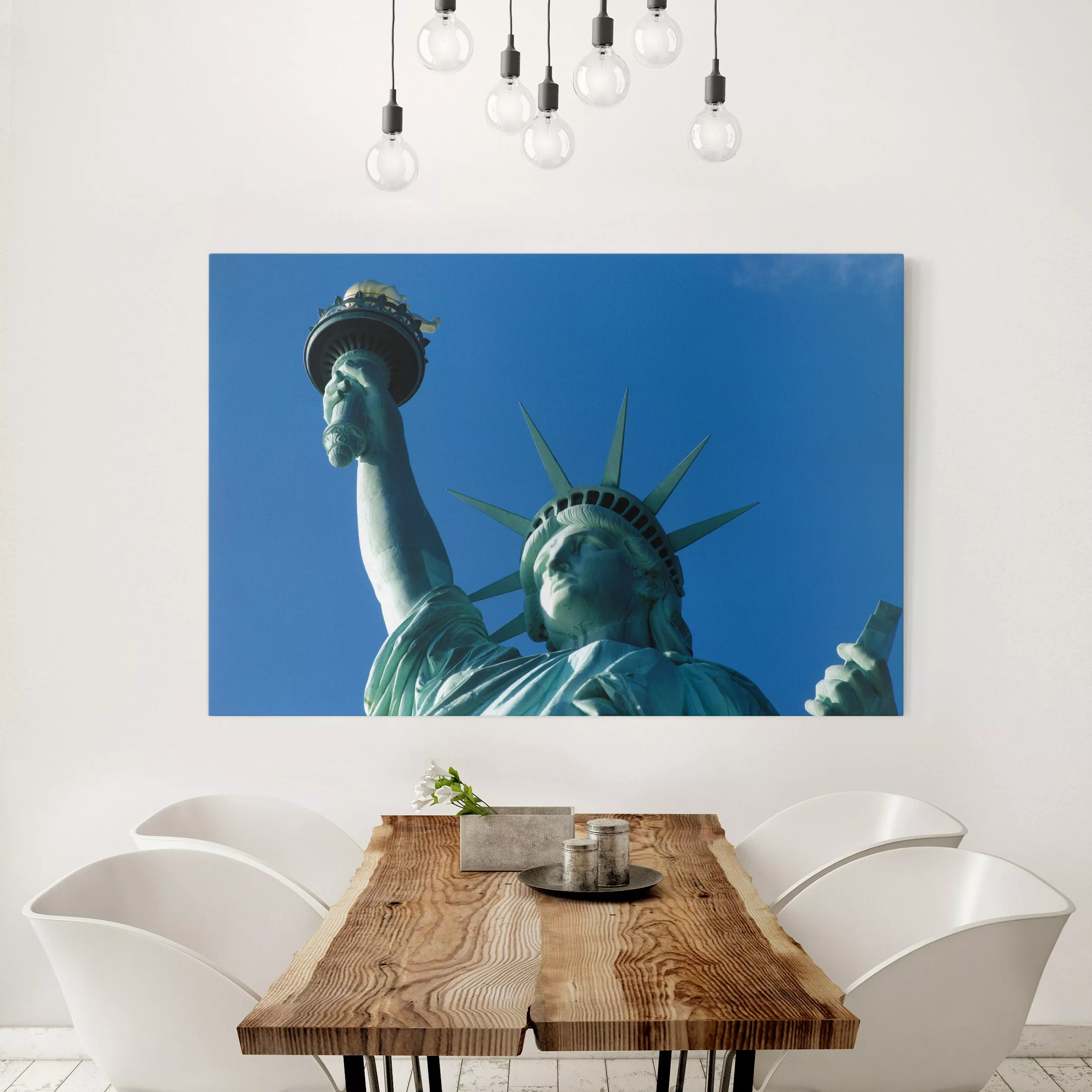 Leinwandbild New York - Querformat Liberty günstig online kaufen