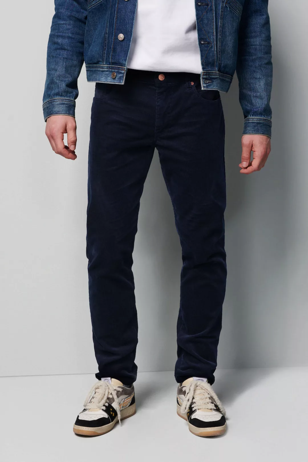 MEYER Cordhose "Five-Pocket-Hose", im unifarbenen Design günstig online kaufen