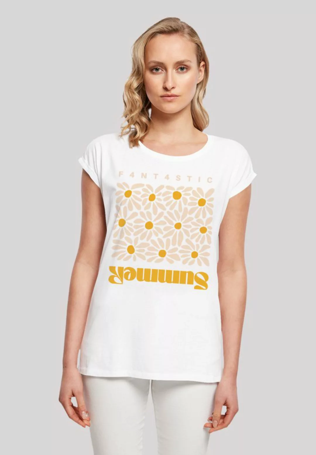 F4NT4STIC T-Shirt Summer Sunflower Print günstig online kaufen