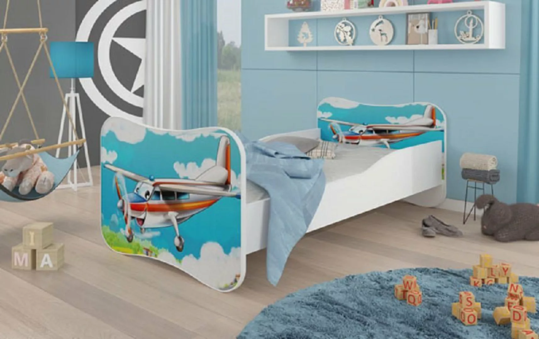 Feldmann-Wohnen Kinderbett GONZALO (Liegefläche: 80 x 160 cm), Motiv wählba günstig online kaufen