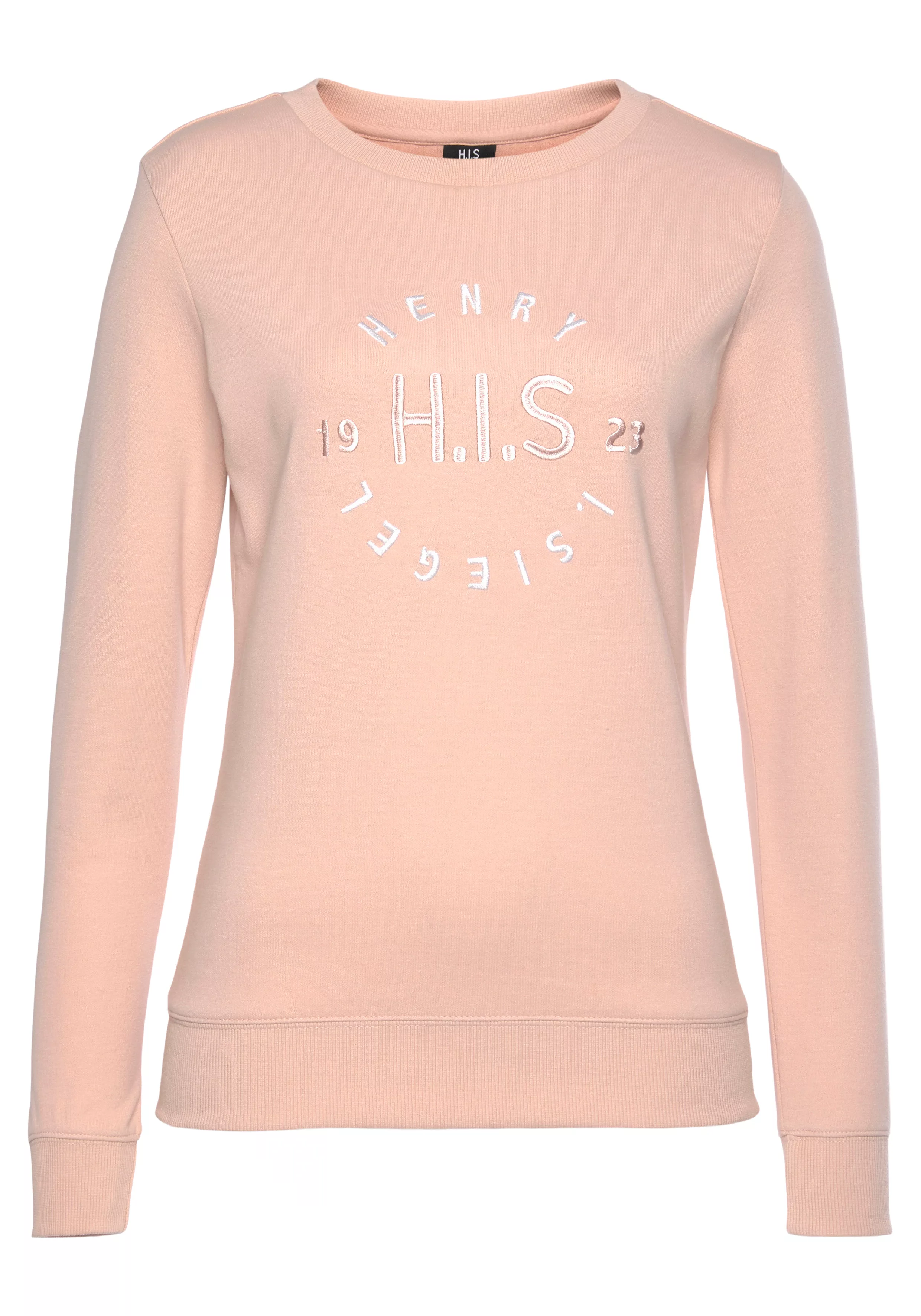 H.I.S Sweatshirt, mit großer Logo Stickerei, Loungeanzug günstig online kaufen