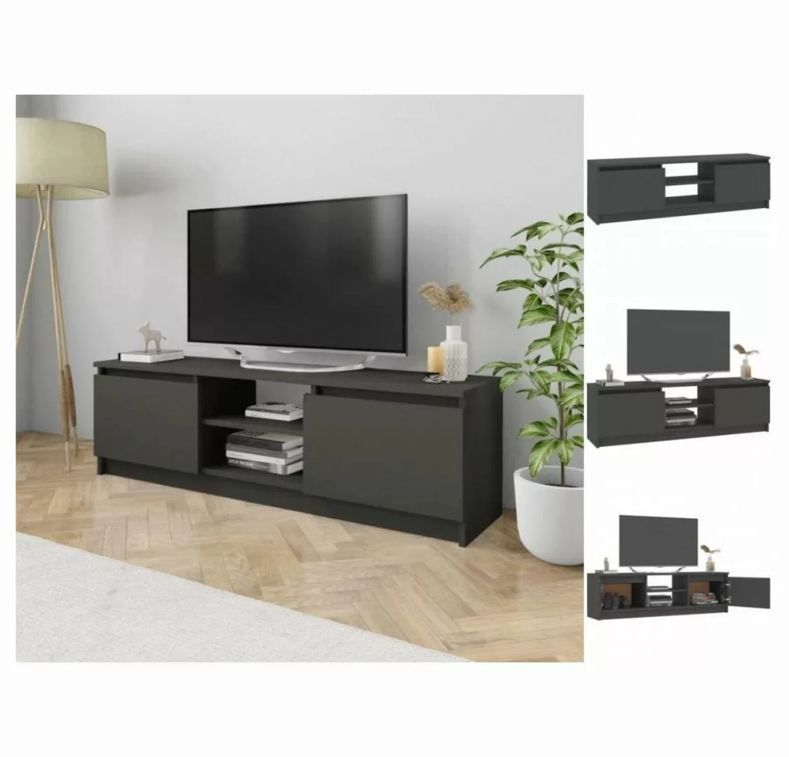 vidaXL TV-Schrank TV-Schrank Grau 1203035,5 cm Spanplatte Lowboard günstig online kaufen
