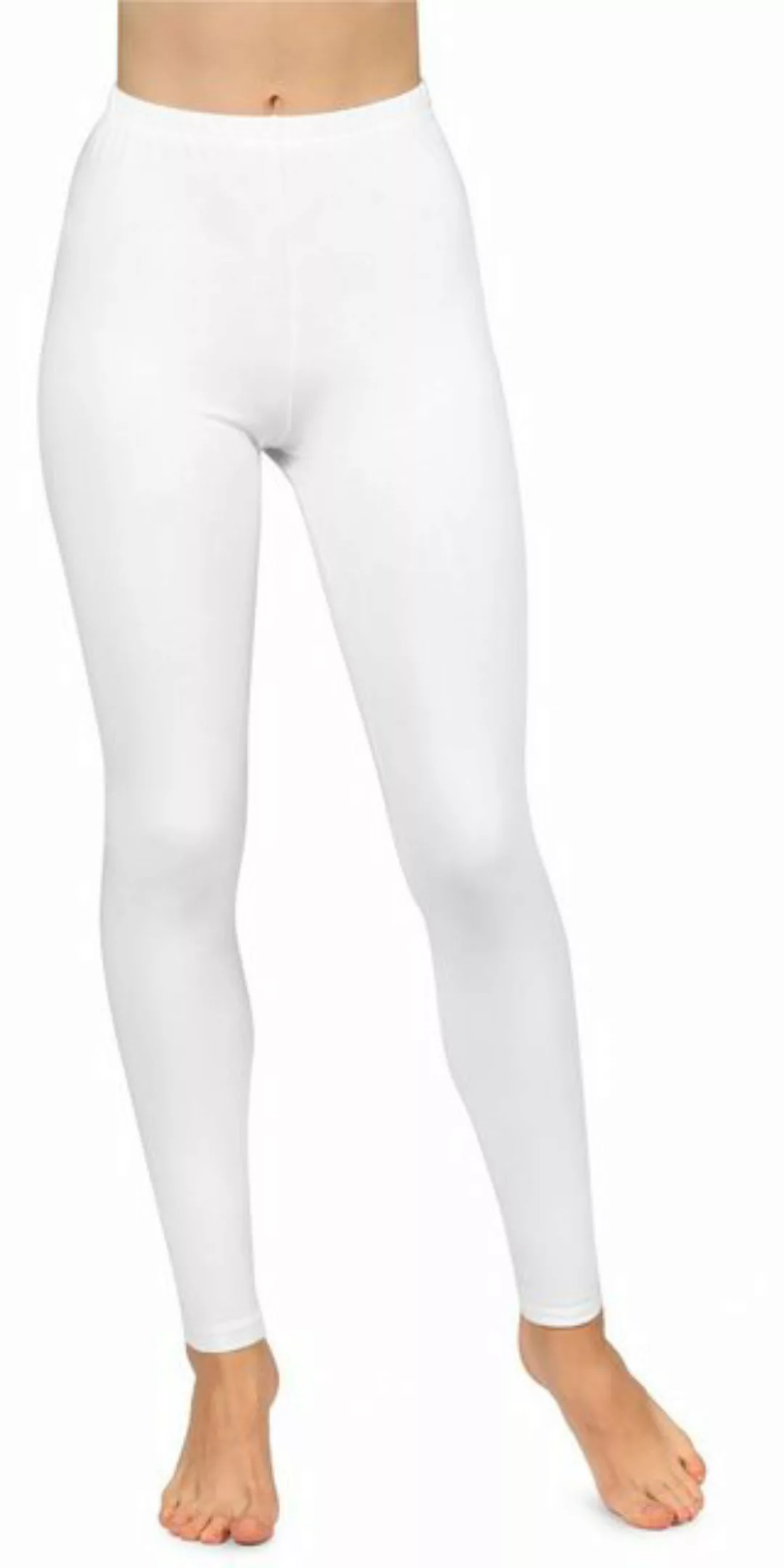 Bellivalini Leggings Damen Hose aus Baumwollstoff BLV50-155 (1-tlg) elastis günstig online kaufen