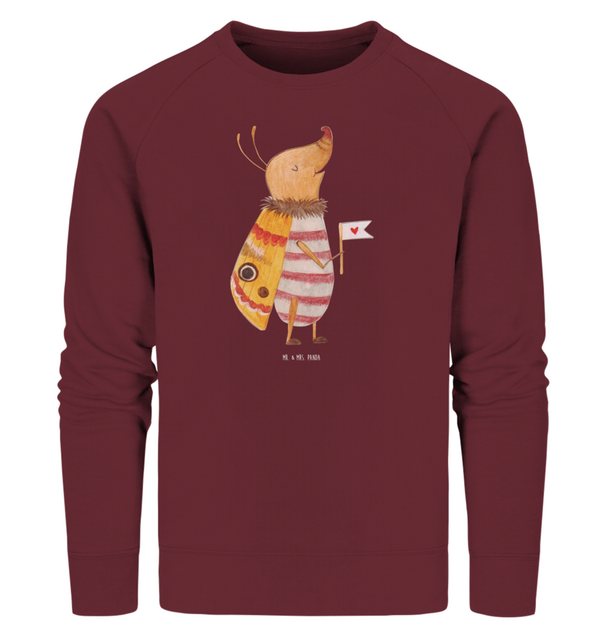 Mr. & Mrs. Panda Longpullover Größe XS Nachtfalter Fähnchen - Burgundy - Ge günstig online kaufen