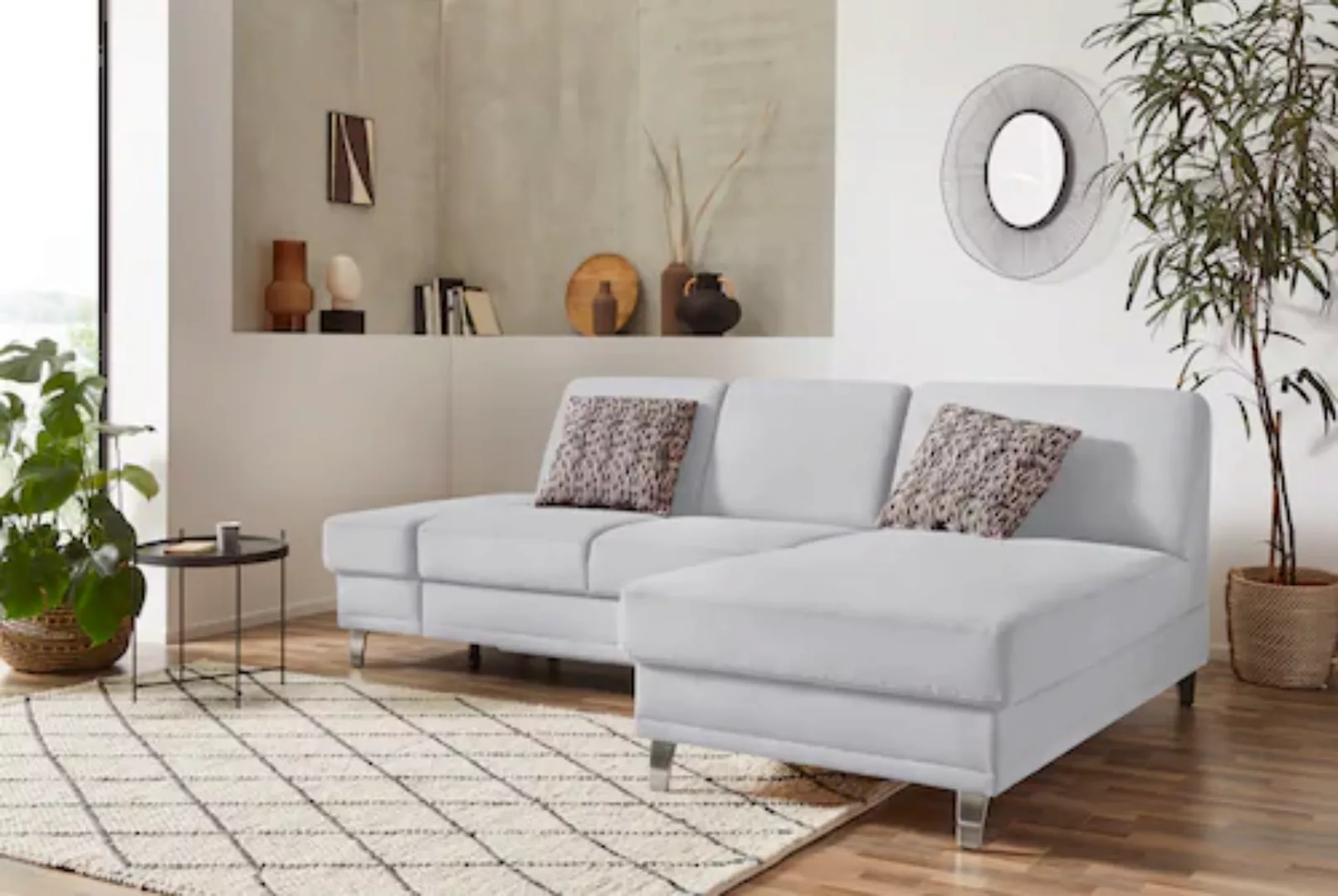 sit&more Ecksofa "Clio L-Form", wahlweise mit Bettfunktion oder Vorziehsitz günstig online kaufen