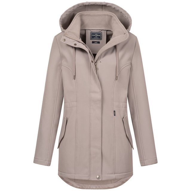 SUBLEVEL Softshelljacke Damen Jacke Übergangs Frühling Herbst Outdoor Regen günstig online kaufen