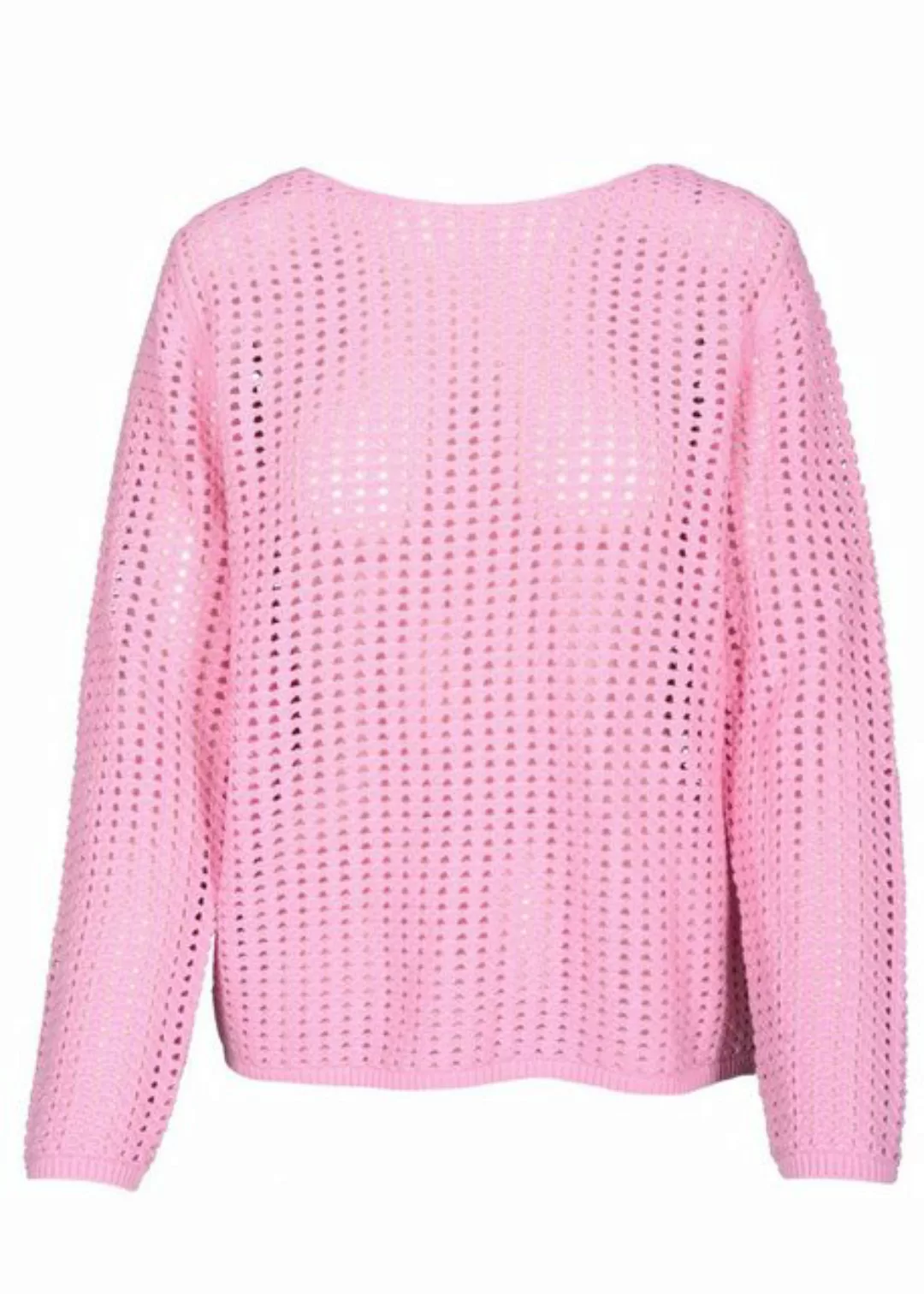 THE FASHION PEOPLE Kurzarmpullover Openwork sweater knitted günstig online kaufen