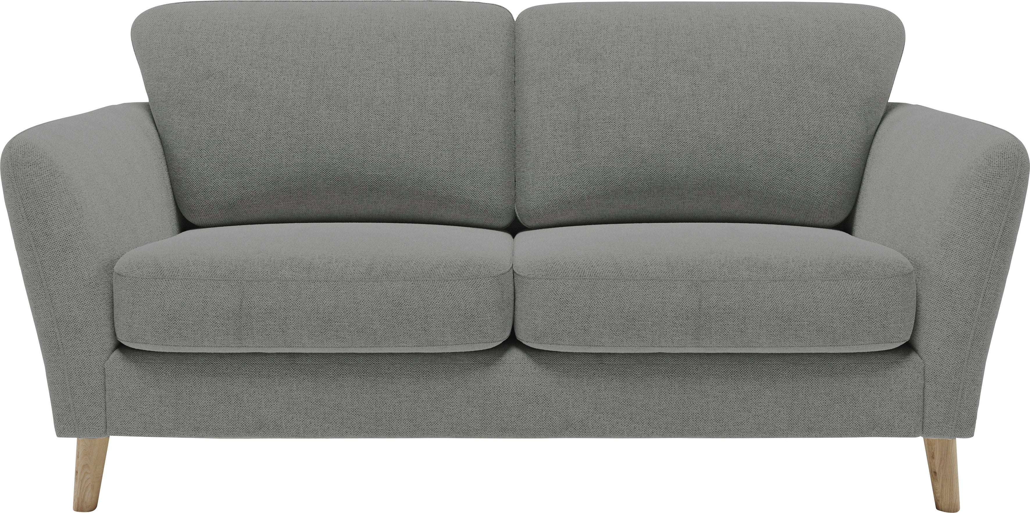 Home affaire 2-Sitzer "MARSEILLE Sofa 170 cm", mit Massivholzbeinen aus Eic günstig online kaufen