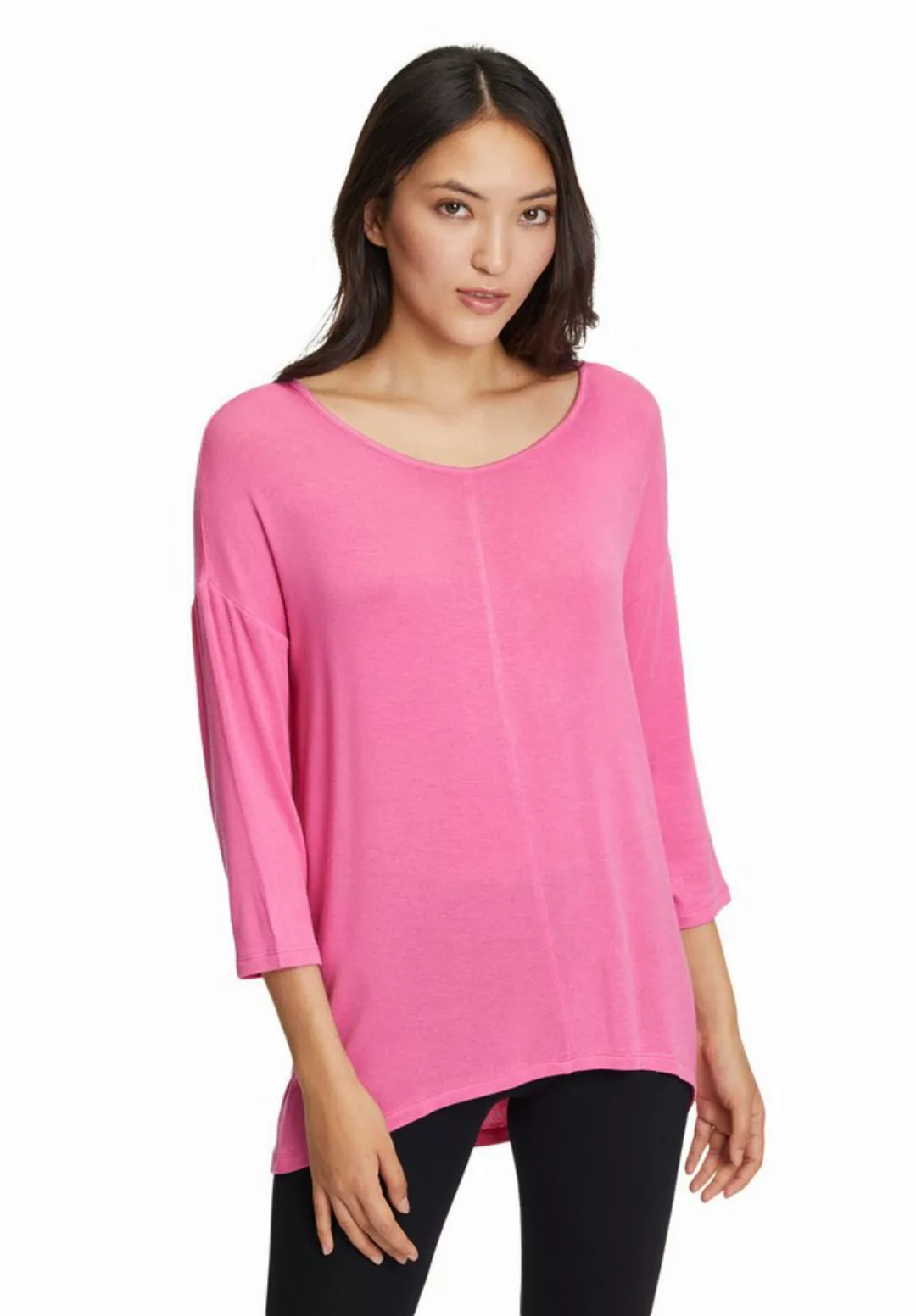 Betty Barclay 3/4-Arm-Shirt Betty Barclay Feinstrickpullover mit überschnit günstig online kaufen