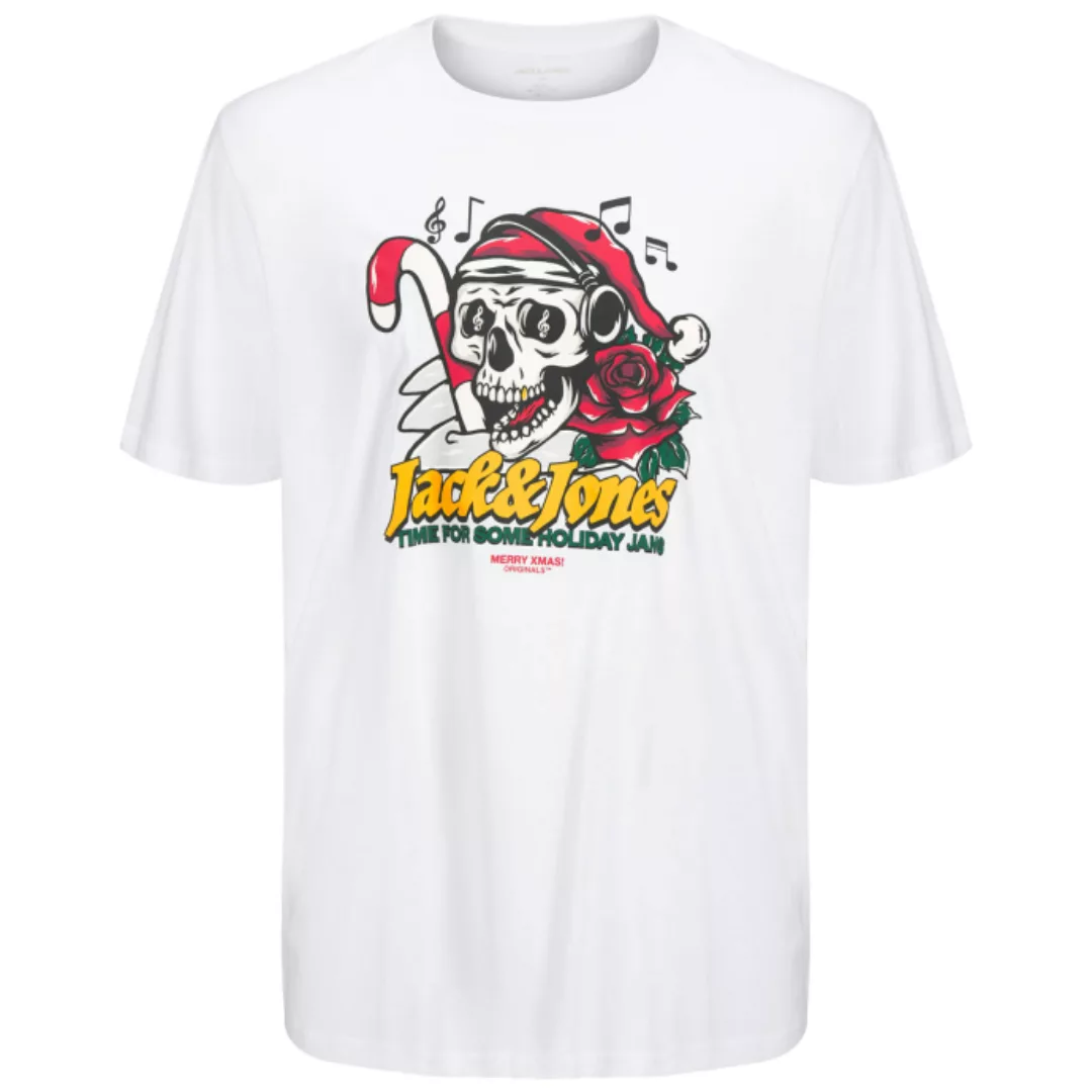 Jack & Jones Plus T-Shirt JJXMAS CHRISTMAS SKULL (1-tlg) günstig online kaufen