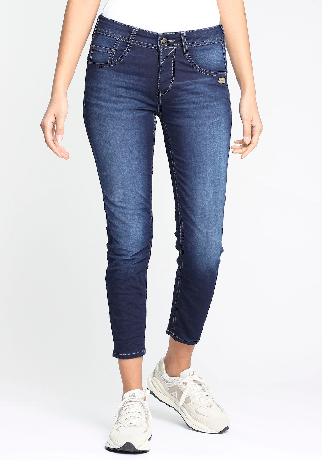 GANG Relax-fit-Jeans 94AMELIE CROPPED mit Stretch für hohen Tragekomfort günstig online kaufen