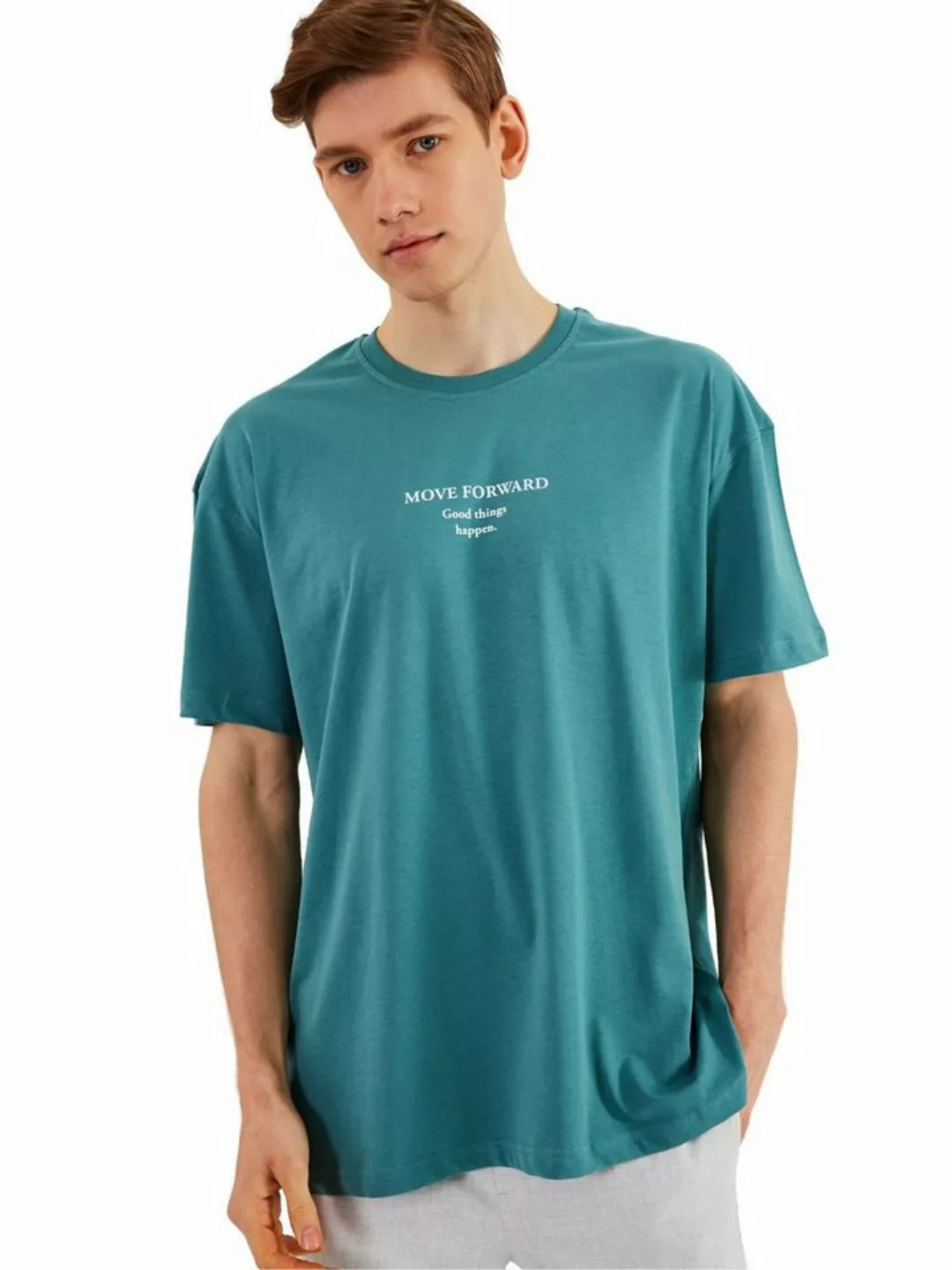 COMEOR Oversize-Shirt Herren T-Shirt: Trendige Urban Streetwear für lässige günstig online kaufen