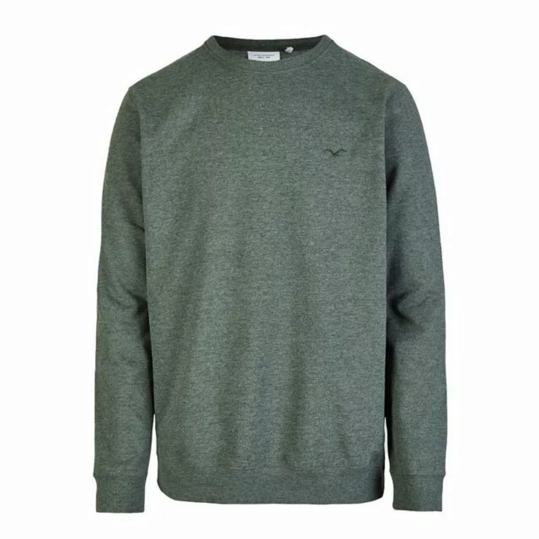 Cleptomanicx Sweater Crewneck Ligull - heather scarab green günstig online kaufen