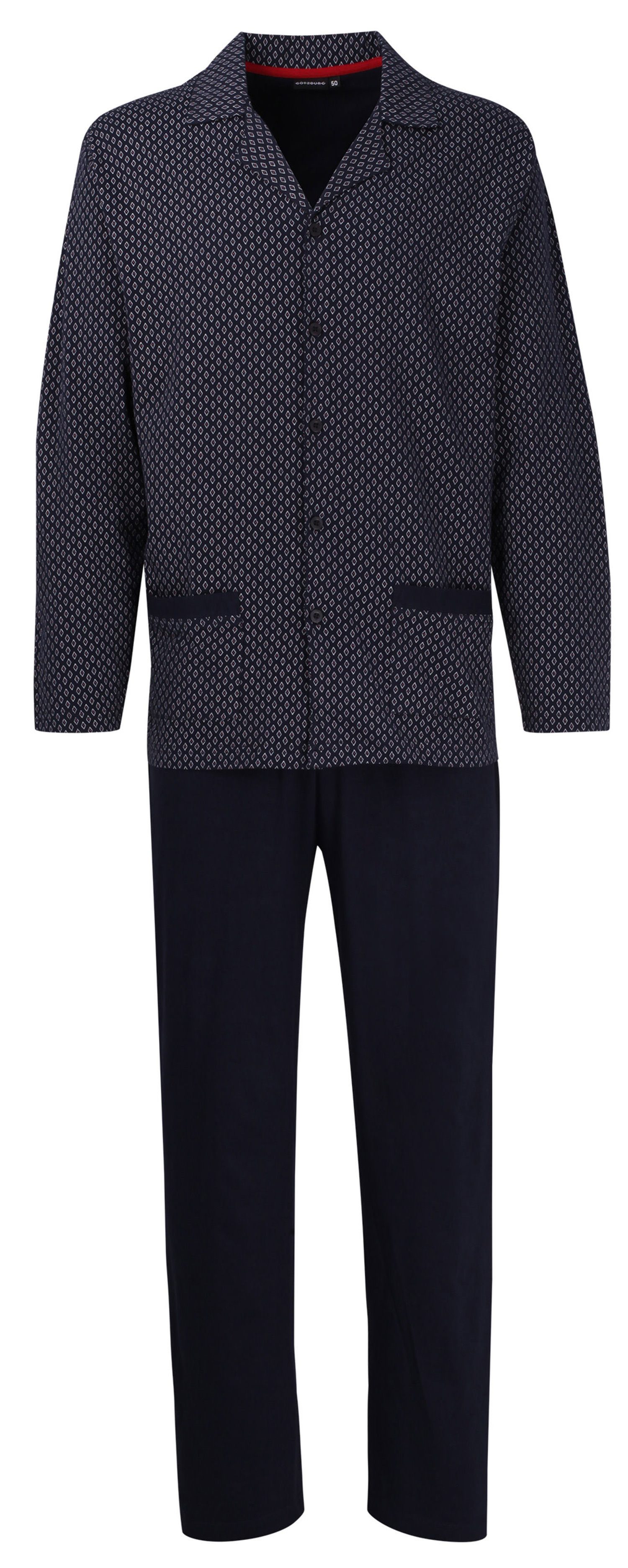 GÖTZBURG Pyjama Herren Schlafanzug (2 tlg) günstig online kaufen