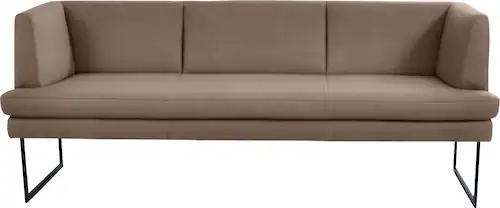 K+W Komfort & Wohnen Polsterbank "Cube", Hammerkissenoptik, 2 Breiten, Meta günstig online kaufen