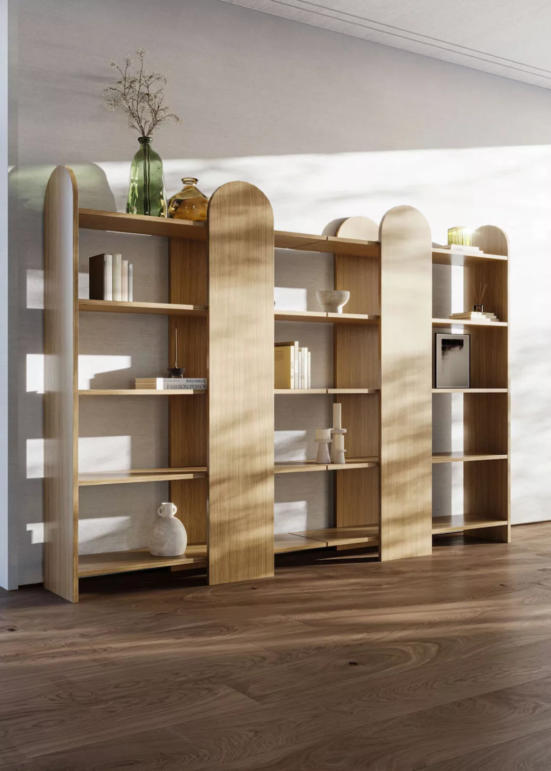 TemaHome Bücherregal "Venice, Offenes elegantes Designregal, 5 Ablagen, Höh günstig online kaufen