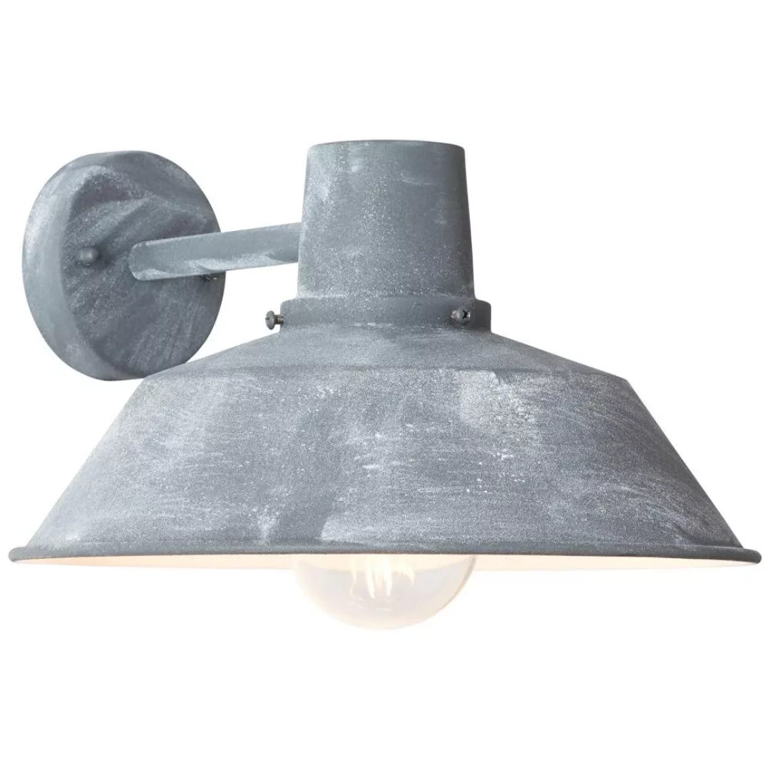 Brilliant Außen-Wandlampe Humphrey Grau Beton günstig online kaufen