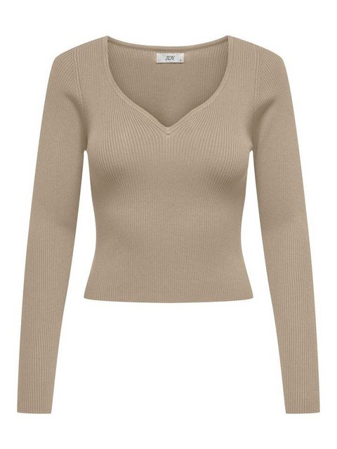 ONLY & SONS Langarmshirt - geripptes Langarmtop V-Ausschnitt - sexy Strickt günstig online kaufen