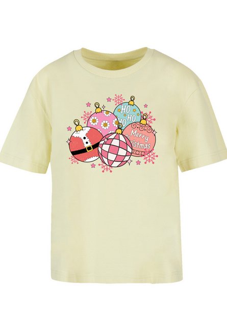 F4NT4STIC T-Shirt Pink Cute Weihnachten Tree Balls Premium Qualität, Weihna günstig online kaufen