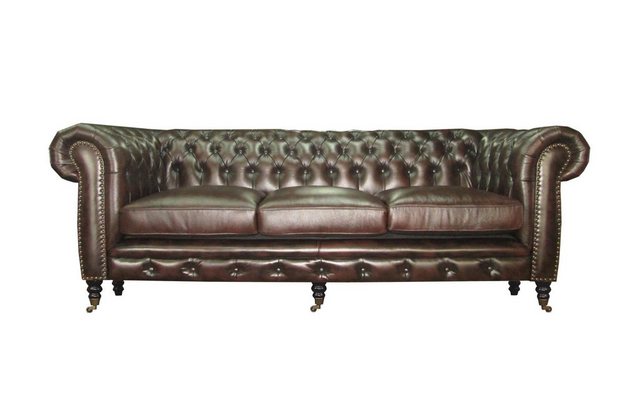 Salottini Chesterfield-Sofa 3er Sofa Chesterfield 3-Sitzer Couch Cambridge günstig online kaufen