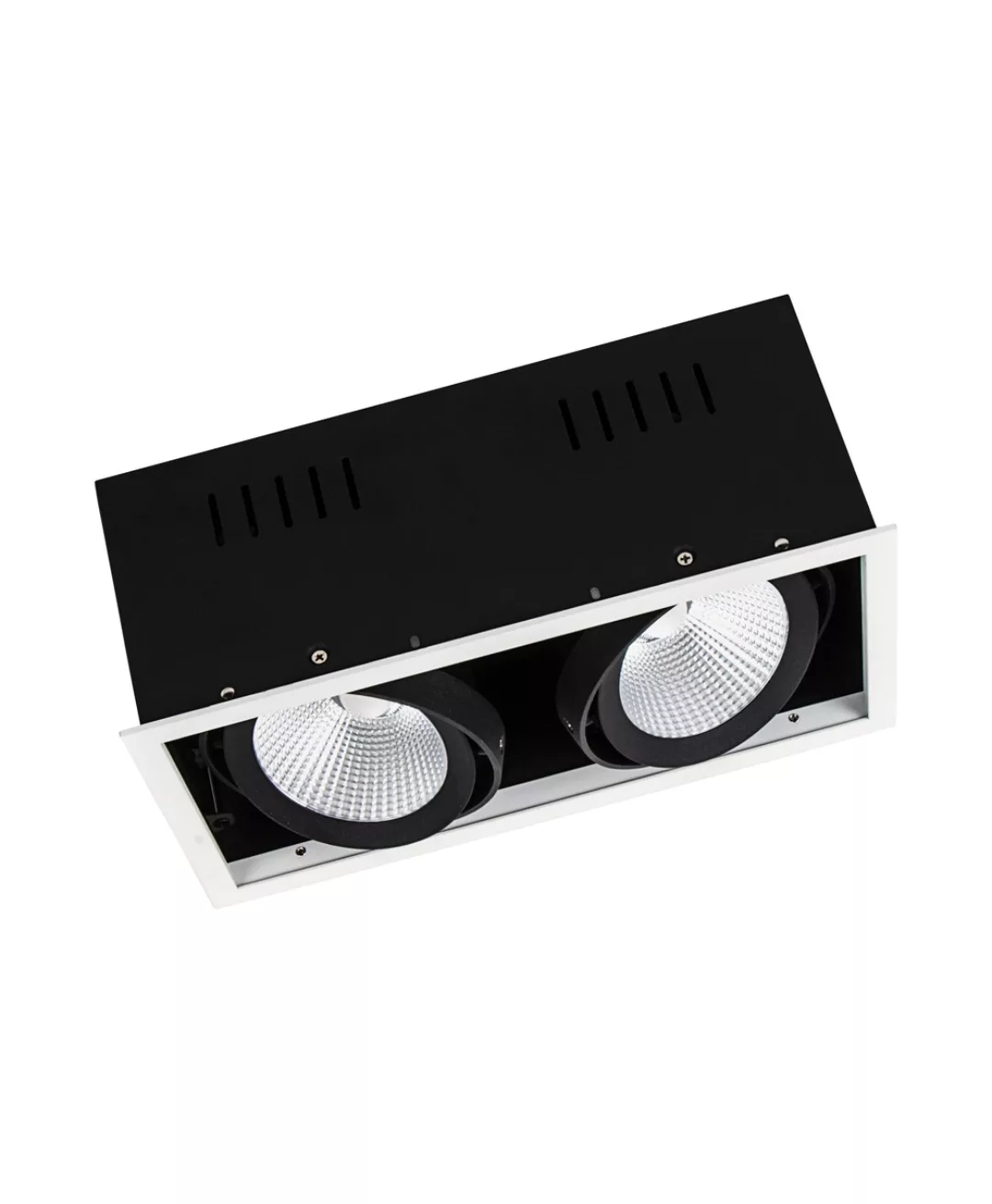 Ledvance LED-Spotlight SPOT MULTI 2x30W 3000K FL WT/BK günstig online kaufen
