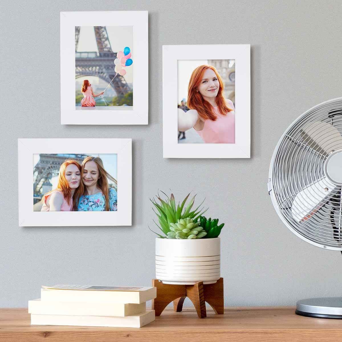 PHOTOLINI Bilderrahmen 3er Set breite Rahmen, günstig online kaufen