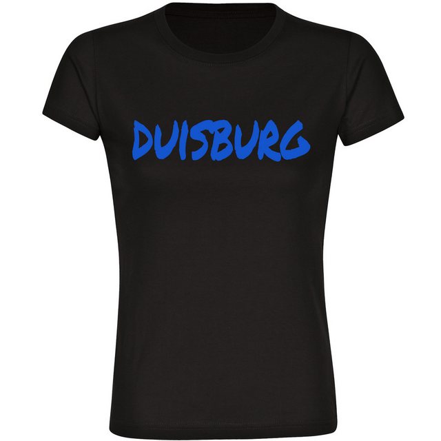 multifanshop T-Shirt Damen Duisburg - Textmarker - Frauen günstig online kaufen