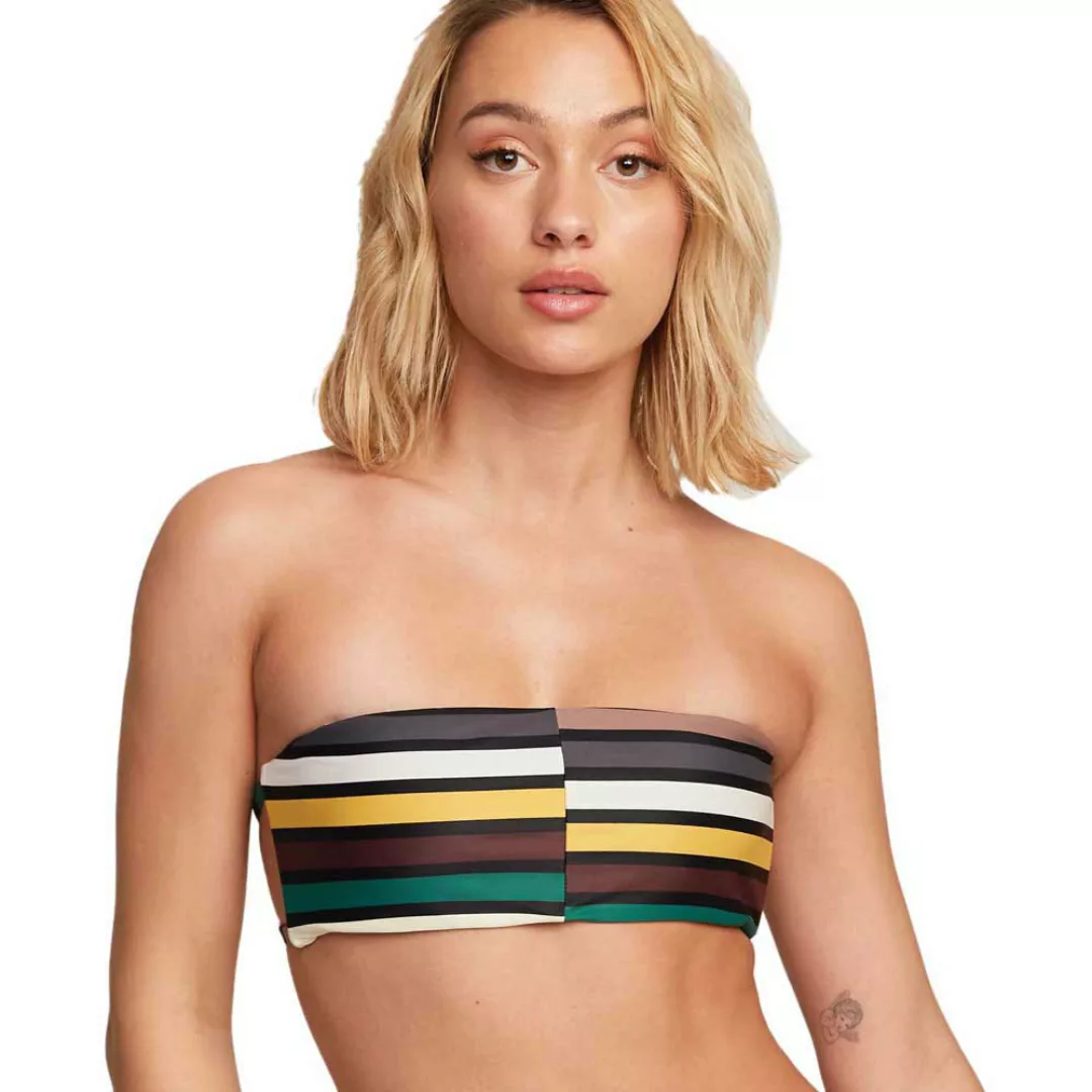 Rvca Shilo Bandeau Bikini Oberteil S Multi günstig online kaufen