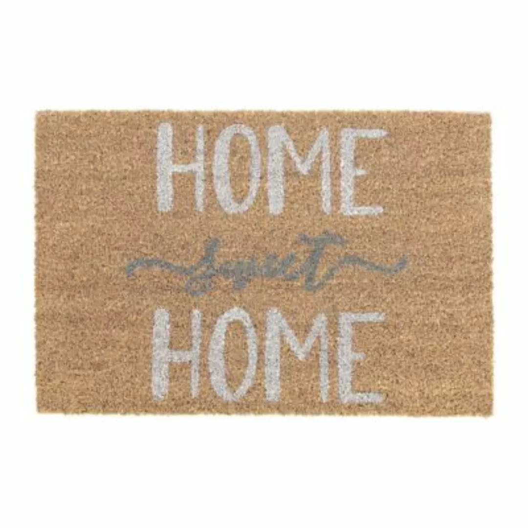 relaxdays "Kokos Fußmatte ""Home Sweet Home""" mehrfarbig günstig online kaufen