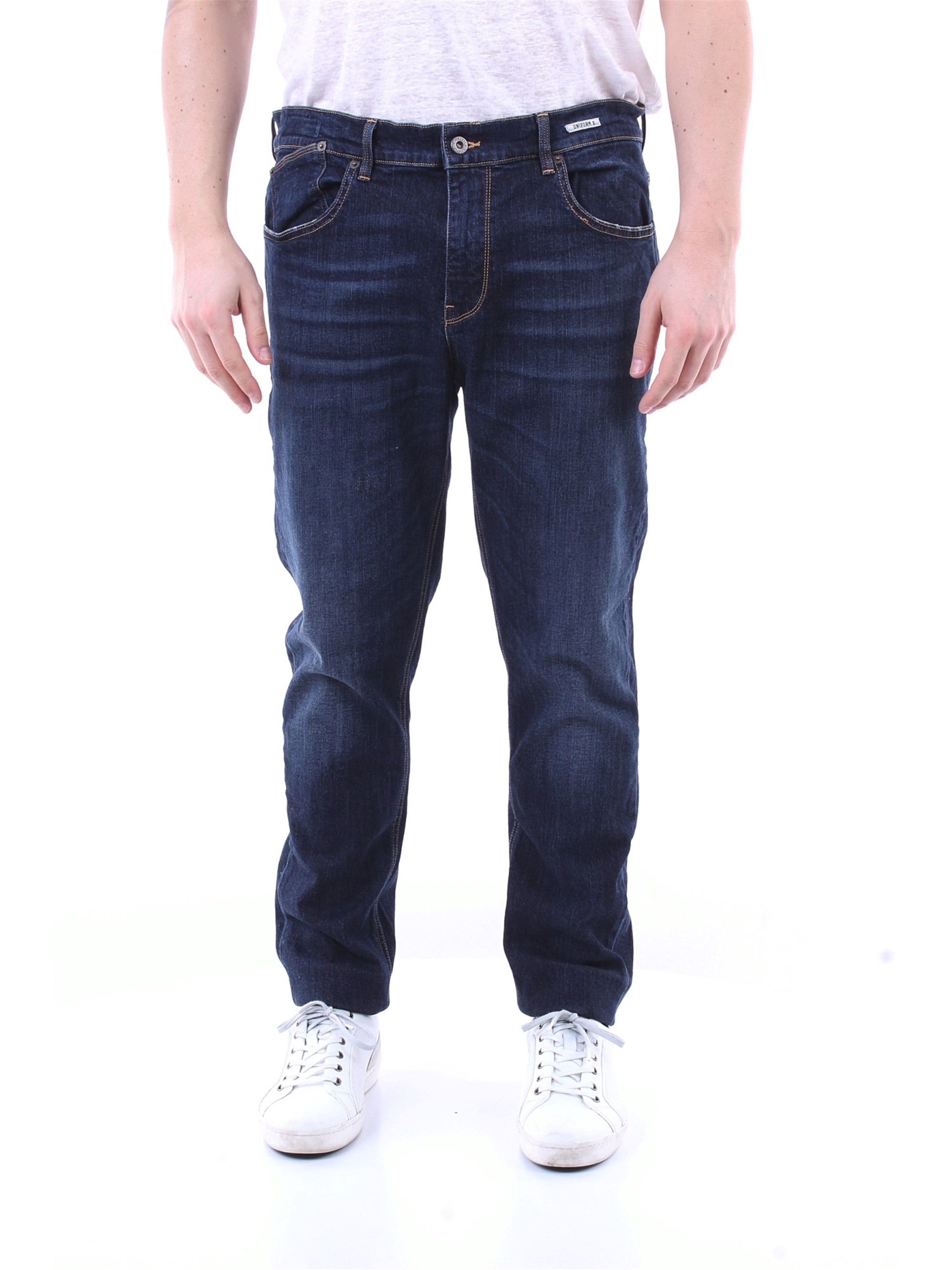 UNIFORM dünn Herren Dunkle Jeans günstig online kaufen