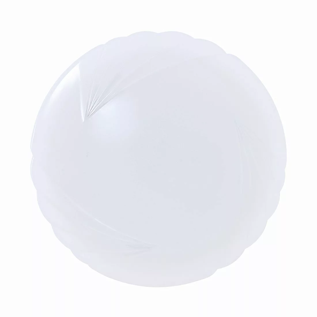 home24 Näve LED Deckenleuchte Shelly Modern Metall Weiß Ø 28 cm günstig online kaufen