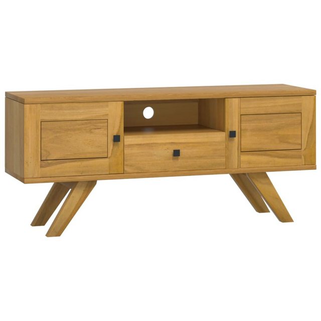 VidaXL TV-Schrank 110x30x50 cm Massivholz Teak günstig online kaufen