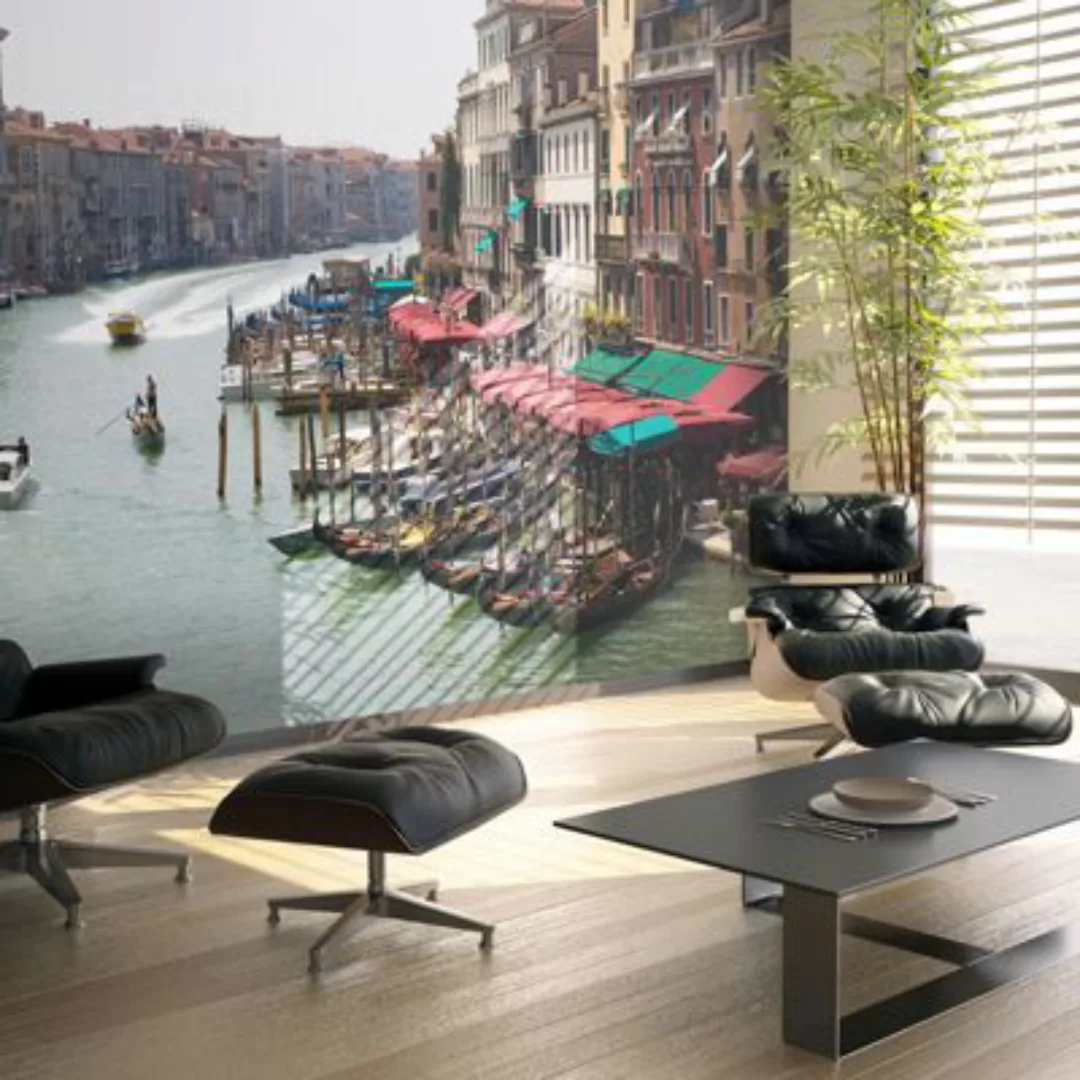 artgeist Fototapete Canal Grande in Venedig, Italien mehrfarbig Gr. 200 x 1 günstig online kaufen